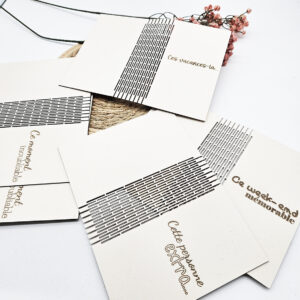 Couverture Minialbum en carton bois – Personnalise le titre