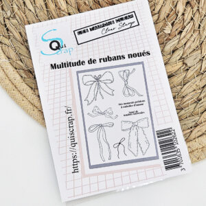 Tampons clear – Multitude de rubans noués