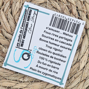 Tampon Les mots de l'amusement