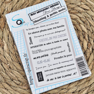 Tampons clear - Shooting & Petits mots