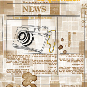 Calque A4 – Collection Pages de vie – Lot de 10