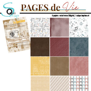 Collection papiers – Collection Pages de Vie