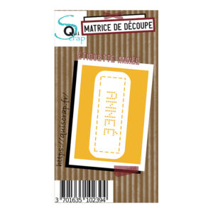 Matrice de découpe – Année – Collection Pages de Vie – Quiscrap