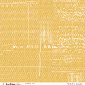 Papier n°4 – Collection Pages de Vie – Lot de 10