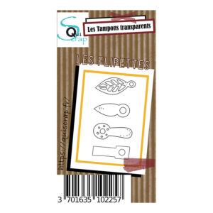 Tampons clear A8 – Les flipettes – Collection Pages de Vie