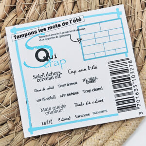 Tampons clear A8 – Les mots de l&rsquo;été