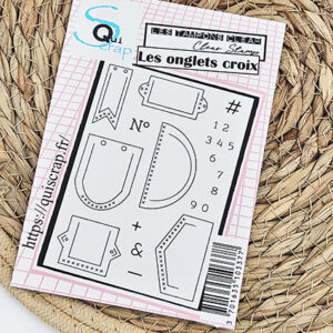 Tampons clear – Les onglets croix