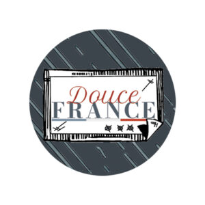 Badge 32mm – Douce France – Collection Douce France – Quiscrap – Lot de 5