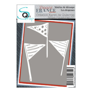 Matrice de découpe – Les drapeaux – Collection Douce France