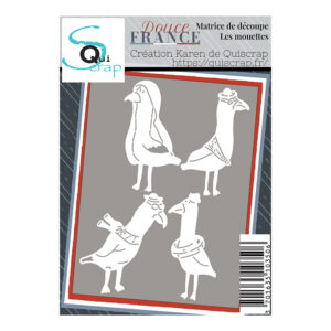 Matrice de découpe – Les mouettes – Collection Douce France