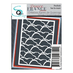 Pochoir A7 – Sur la route – Collection Douce France
